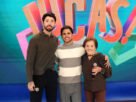 Rico Melquiades, Lucas Guimarães e Vovó Maria no Eita Lucas! (SBT) – Foto: Marco Mota