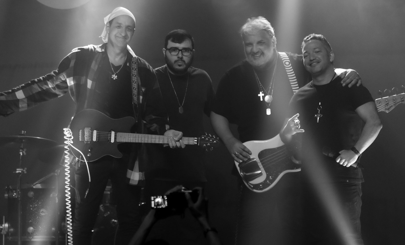 Membros da Banda VIDE3. Foto: Gino Santana.