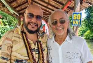 Os cantores Márcio Moreira e Nilson Chaves. Foto: Divulgação.