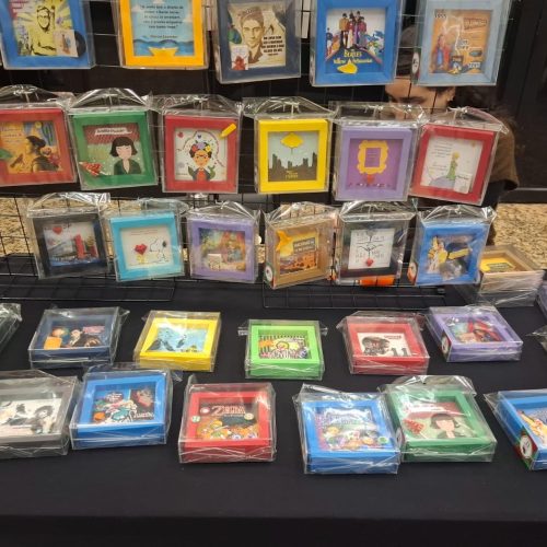 Quadros feitos a mão são uma verdadeira obra de arte